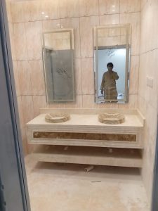 مغاسل رخام طبيعي