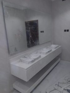 مغاسل رخام طبيعي